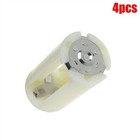 4pcs 2aa To D Parallel Adapter Battery Holder Case Box Convertor 3aa lr6 To 1 Oe