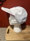 Michelob Ultra Hat Cap Strap Back White Red Embroidered Promo Advertising Mens