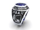Personalized Modern University High School Class Ring New Collection For Student