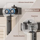 Ccjh Box Rail Folding Door Hardware Sliding Barn Door Track Wall Mount Kit