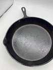 Antique Vintage Cast Iron Skillet Frying Pan 8 T Dual Spout Heat Ring