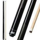  Pool Cue Stick 58    Canadian Maple Pro Billiard 19oz Black With Printed Grip