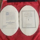 1920    historic    Stanford Vs Cal Football Program Player Dud Degroot 1st Year  