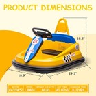 Ride On Toy Kids Bumper Car 360   Rotation 6v Electric Ride On Bumper Ages 1 5-6