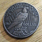 1936 Grim Reaper Death God  Hobo Nickel Coin  Abstract Art Craft Decoration Gift