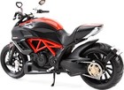 Ducati Diavel Red And Carbon 1 12 Scale Diecast Motorcycle Model By Maisto