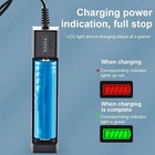 Li-ion Lithium Battery Smart Charger 3 7v 2 4 6 Slot For 16340 14500 26650 Rcr12