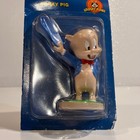 New Vintage Warner Bros  2003 Looney Tunes Porky Pig Resin Figurine