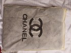 Black Chanel Beauty Pouch  Vip Cosmetic Makeup Case Organizer Bag New