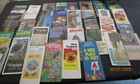 Gas Station Maps Usa Lot Of 36 Foldout Maps 70s-90s 3 5 Lbs