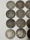 Mixed Roll  20  -  10 Face Value - Barber Liberty Head Half Dollars - 90  Silver