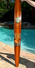 Vintage Cypress Gardens Dick Pope Jr  Water Ski 67        Wooden Ski Wall Art