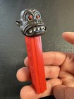 Vintage Pez Gorilla Dark Brown Head Red Stem Made In Austria No Feet