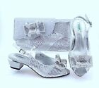 African Italian Luxury Women Ladies Party Nigerian Shoe And Bag Set