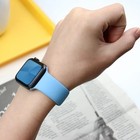 For Apple Watch Silicone Band Strap Series Se 1 2 3 4 5 6 7 Sports 38 40 42 44mm