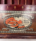 Old Antique Boye Hook Needle Co  Advertising Store Counter Sewing Display Case
