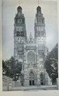 1895 France French Cathedrals Quimper Tours Le Mans Amiens Rouen Illustrated