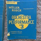M  ller-rusch Orchestra Performance  3 Full Score Sheet Music Beginner Kjos