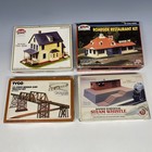 Mixed Lot Of 6 Vtg Ho Scale Train Kits Atlas Tyco Bachmann Life-like Model Power