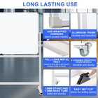 Mobile Magnet Large Whiteboard With Stand 72x40 Double-sided Dry Erase Board    
