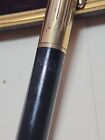 Sheaffer Black   Gold 14k Gf Fountain Pen   Mechanical Pencil Set 14k Nib Jrr5