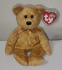 Ty Beanie Baby - Cashew The Bear  8 5 Inch  New Mwmts Plush Stuffed Animal Toy