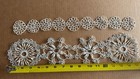 Antique Tatted Corination Trim Lace Doll Clothes Dainty Airy Tatting F15