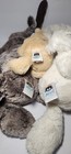 Jellycat Bundle  Bashful Bunny  Bashful Beige Honey Horse new   Marty Moose Wood
