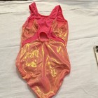 Gk Elite Girls  Pink Sleeveless Gymnastics Leotard Size Axs Leotards   Unitards
