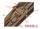Exo-s All-terrain Skis Mount Kit 6  Carbides For Arctic Cat Many 85-09 See List