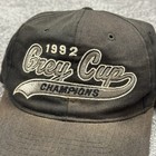 Vintage Calgary Stampeders Hat Cfl Football Canadian Gray Cup 1992 Starter Faded