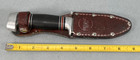 Remington Umc Rh-31  8 25  Fixed Blade Knife   Leather Sheath  Wwii Era Usa