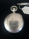 Antique 1898 Illinois Key Wind Model  1 Sterling Silver Pocket Watch Working 