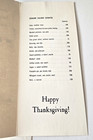 Vintage Thanksgiving Card Pilgrim Something To Help You Count Your Blessings