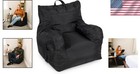 Bean Bag Chair With Drink Holder Pocket Big Comfort Durable Polyester Nylon
