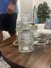 Whiskey Decanter Glass Crystal Liquor Scotch Vodka Bourbon Bottle Vintage Gift