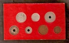 Palestine Set 1 2 5 10 20 50 100 Mil 1927-1945 Silver Coin Complete Israel Money