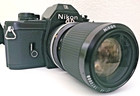 Nikon Em Slr Film Camera W Zoom-nikkor 35-105mm F 3 5-4 5 Lens Excellent