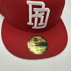 New Era 59fifty Dominican Republic World Baseball Classic Fitted Hat Red 7 1 4