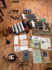 Lionel O-27 Model Train Set Mixed Lot 23pcs Locomotive Cars Track Buildings Ac