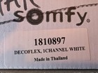 Somfy Decoflex 1 Channel  White  1810897