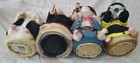 Gemmy Animated Dancing Singing Hamster Lot Of 4 Vintage As Is Not Working