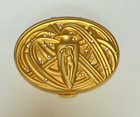 Estee Lauder Golden Aquarius Compact Lucidity Powder Transparent Vintage Make Up