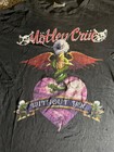 Vintage Motley Crue Shirt Dr  Feelgood Without You Tour Band Sz L Thrashed Rare
