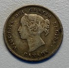 1897 Canada 5 Cent  925 Silver Coin No Reserve
