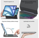 Keyboard Case For Ipad Air 13   m3 m2  2025 2024  Pro 12 9   3 4 5 6th Gen 