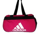 Nwt  Adidas Diablo Ii Small Duffel Gym Bag  Pink White Black Msrp  30