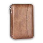 Galiner Travel Leather Cigar Humidor Case Cedar Wood Humidity Box W  Humidifier
