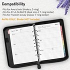 2026 Weekly   Monthly Planner Refills For Classic size 4  5 5 x8 5    White 