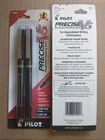 2 Packs 4 Pens Pilot Precise V5 Rolling Ball Pens 0 5mm Black Ink Extra Fine